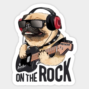On The Rock Sticker